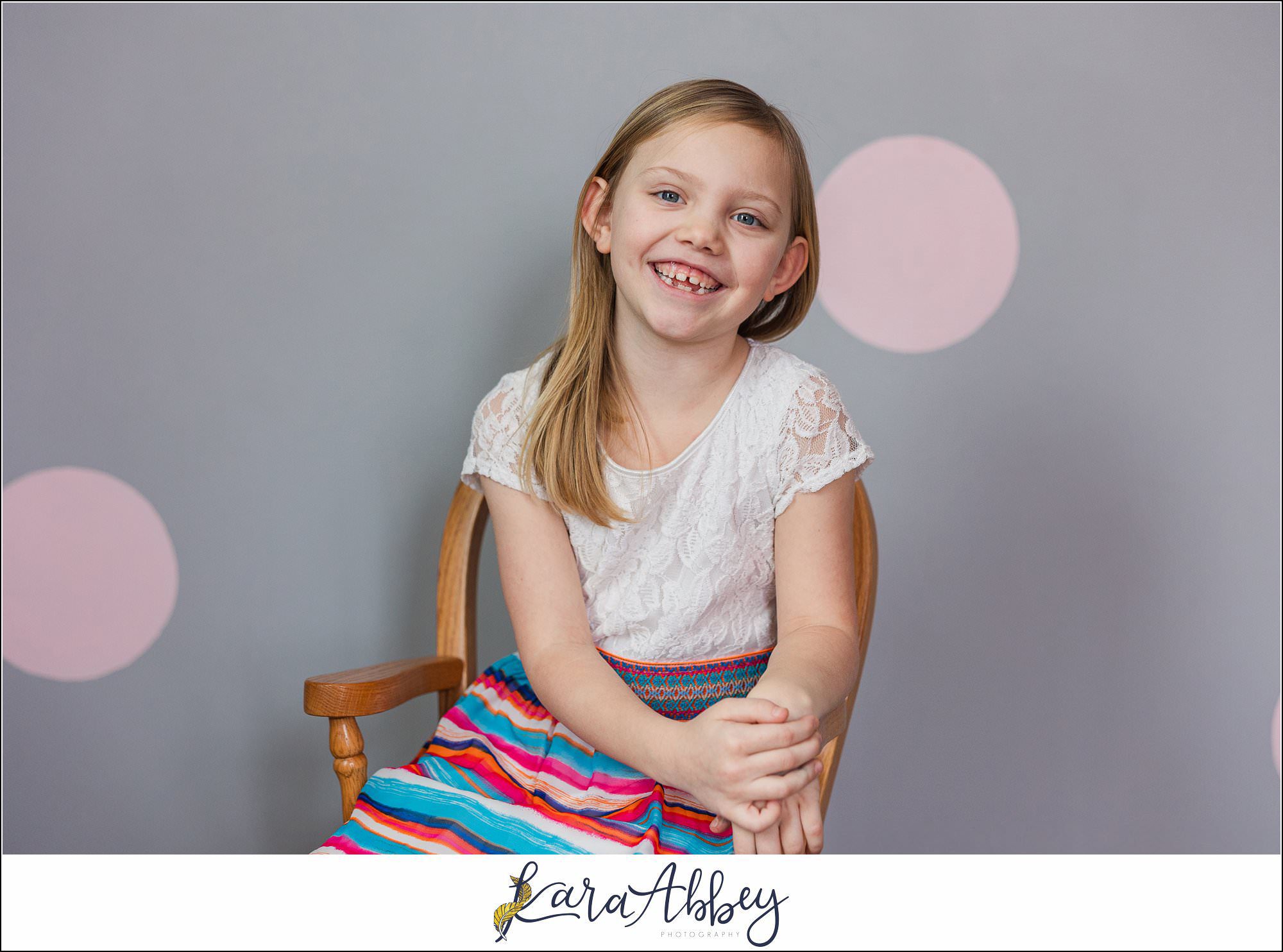 Braelynn Fiona 7th Birthday Portraits in Irwin PA