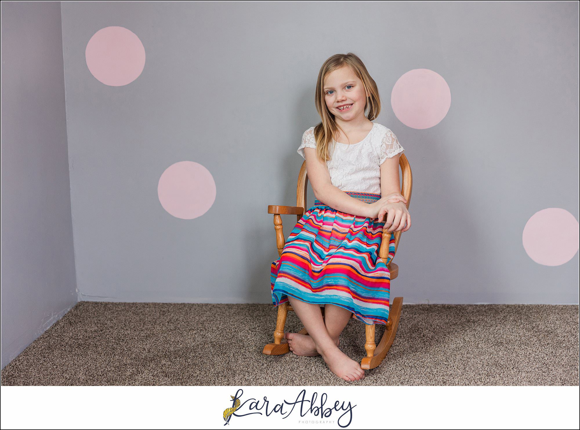 Braelynn Fiona 7th Birthday Portraits in Irwin PA