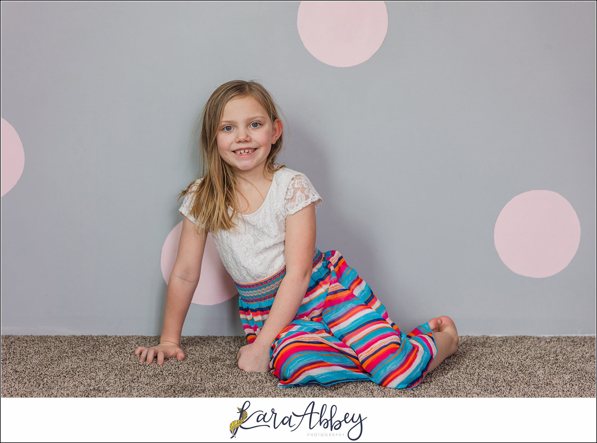 Braelynn Fiona 7th Birthday Portraits in Irwin PA