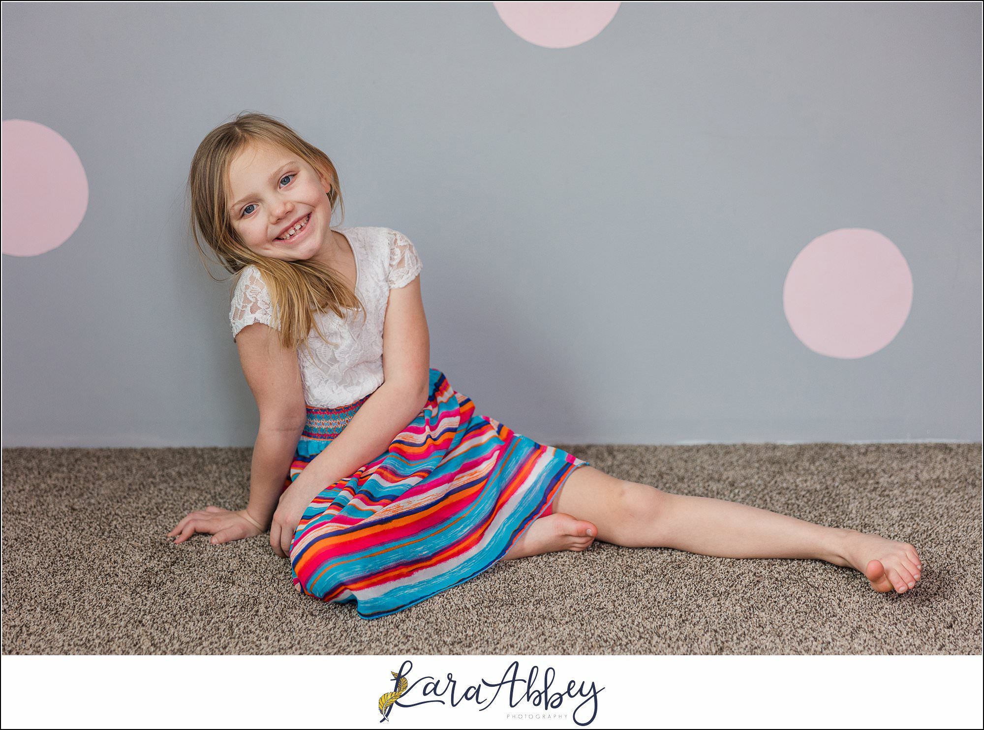 Braelynn Fiona 7th Birthday Portraits in Irwin PA