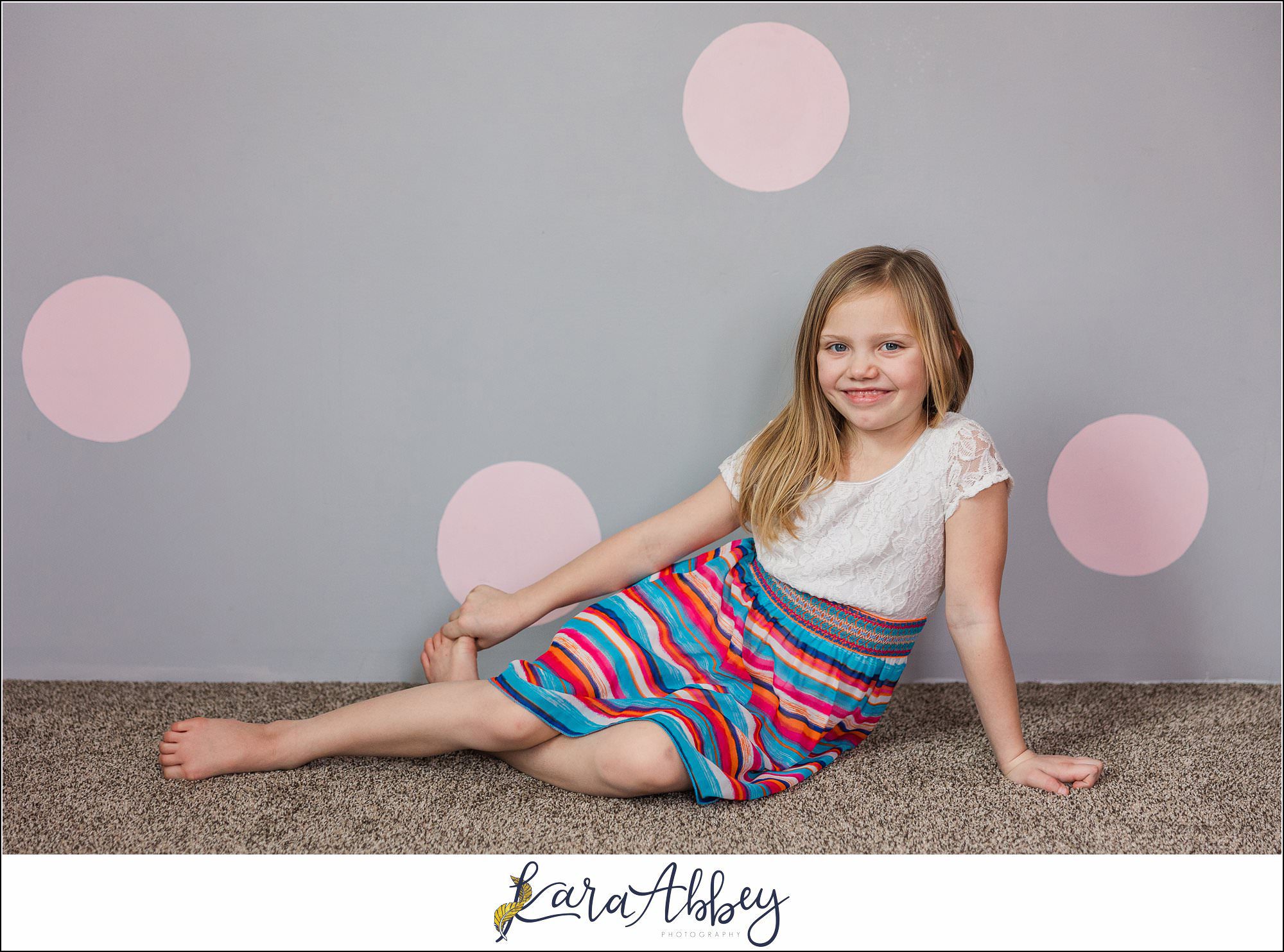Braelynn Fiona 7th Birthday Portraits in Irwin PA