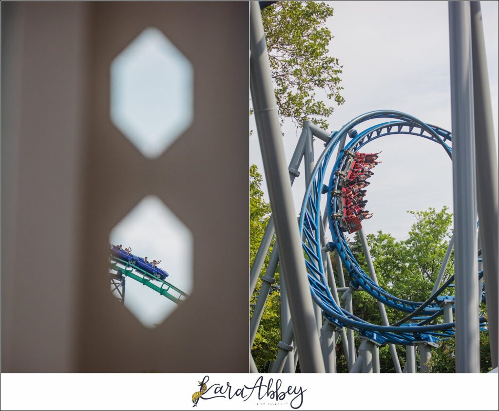 Kara Abbey Photography XscreamThrills Roller Coaster Photography Kennywood Park West Mifflin, PA