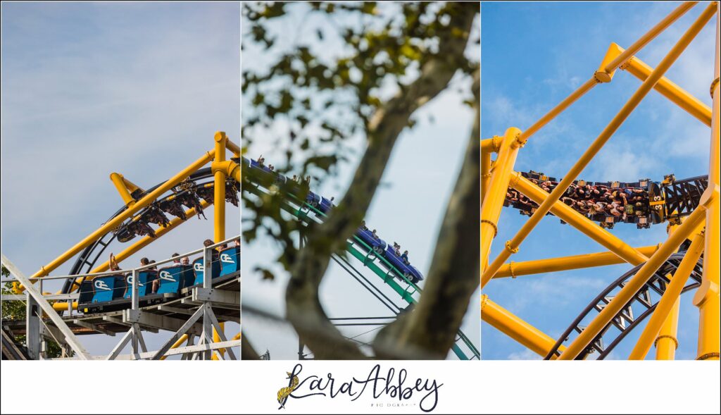 Kara Abbey Photography XscreamThrills Roller Coaster Photography Kennywood Park West Mifflin, PA
