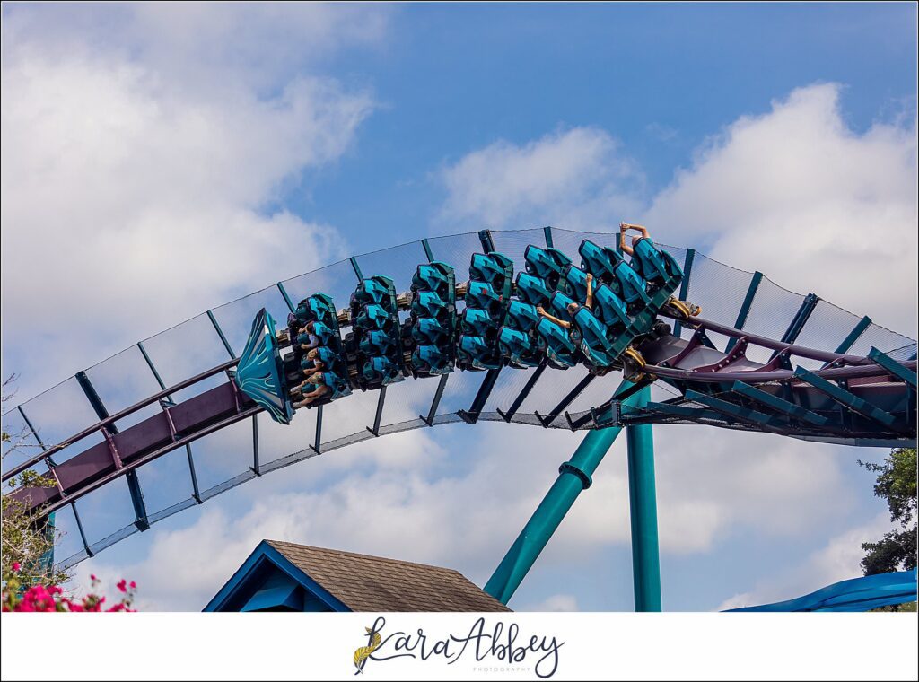 Kara Abbey Photography XscreamThrills Roller Coaster Photography Sea World Orlando, FL