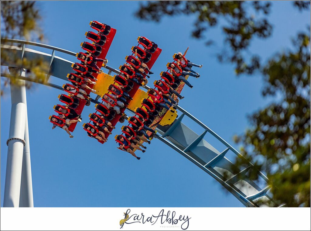 Kara Abbey Photography XscreamThrills Roller Coaster Photography Busch Gardens Williamsburg, VA