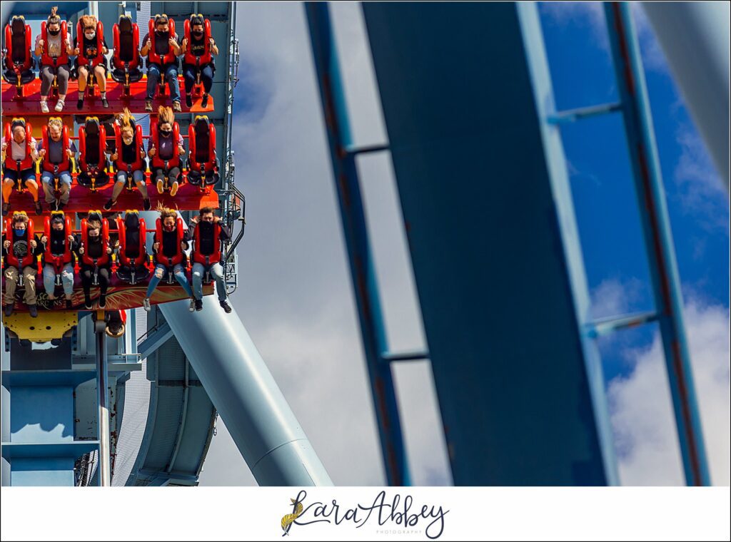 Kara Abbey Photography XscreamThrills Roller Coaster Photography Busch Gardens Williamsburg, VA