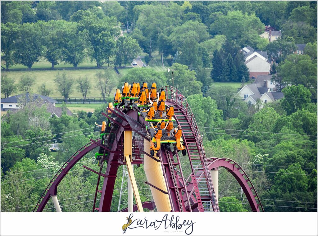 Kara Abbey Photography XscreamThrills Roller Coaster Photography Kings Island in Mason, OH