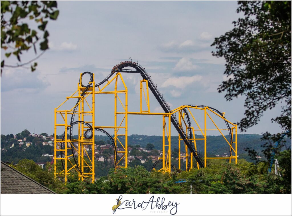 Kara Abbey Photography XscreamThrills Roller Coaster Photography Kennywood Park West Mifflin, PA