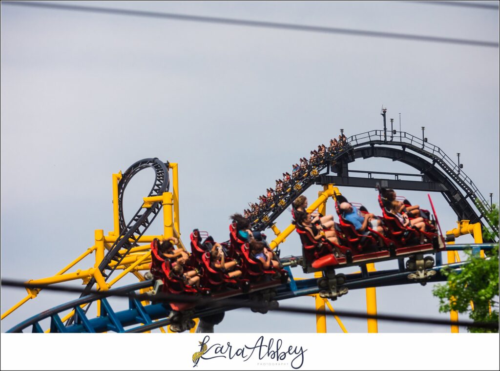 Kara Abbey Photography XscreamThrills Roller Coaster Photography Kennywood Park West Mifflin, PA