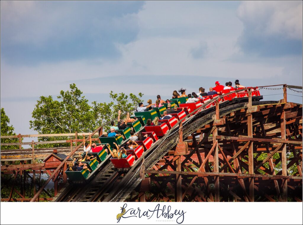 Kara Abbey Photography XscreamThrills Roller Coaster Photography Kennywood Park West Mifflin, PA