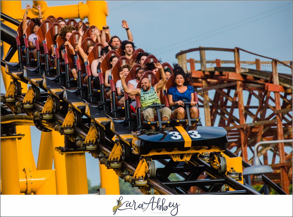 Kara Abbey Photography XscreamThrills Roller Coaster Photography Kennywood Park West Mifflin, PA