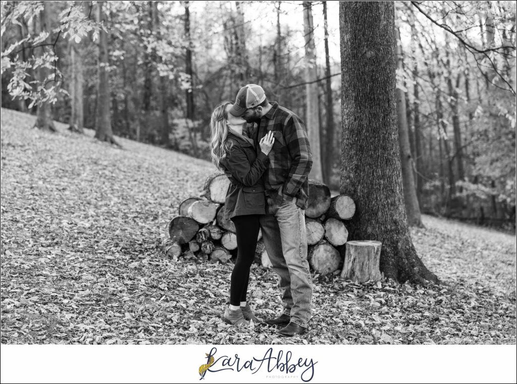 Fall Engagement Session at Greendance Winery in Mt Pleasant PA