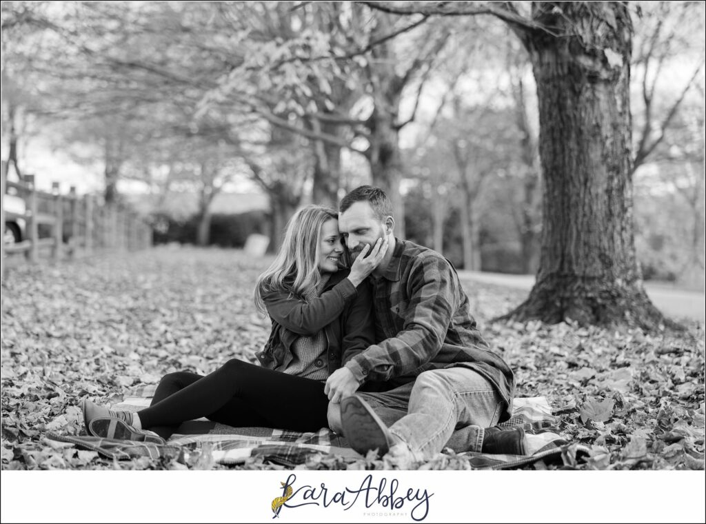 Fall Engagement Session at Greendance Winery in Mt Pleasant PA