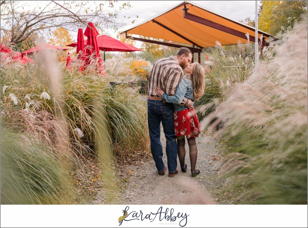 Fall Engagement Session at Greendance Winery in Mt Pleasant PA