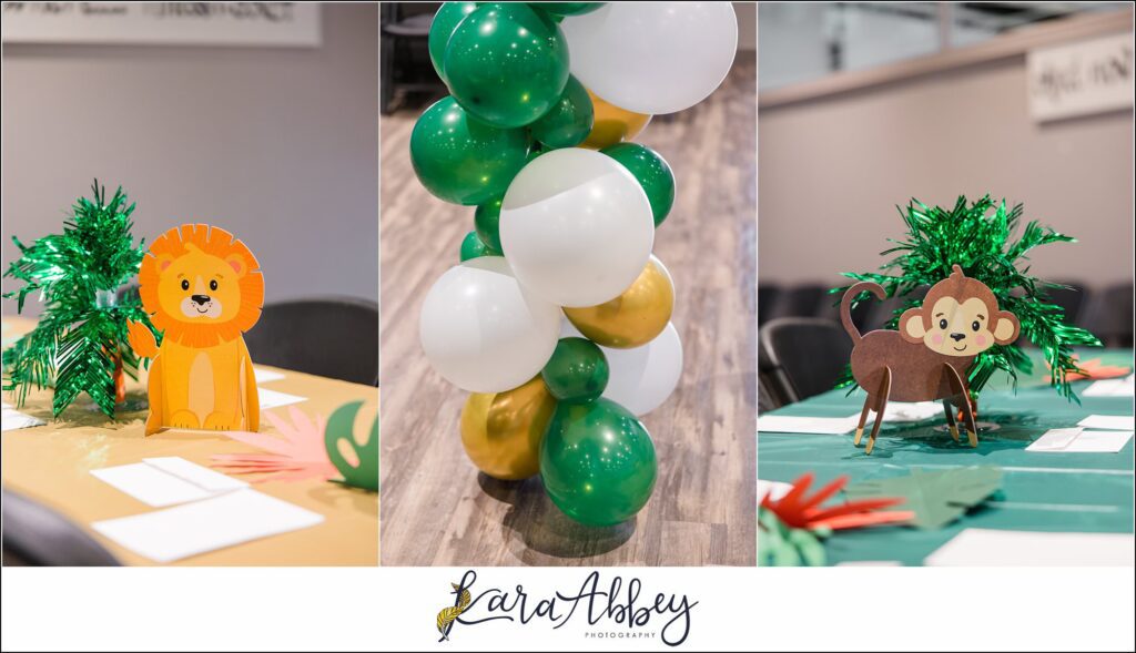 Jungle and Lion Themed Baby Shower in Greensburg, PA