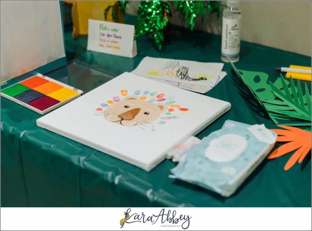 Jungle and Lion Themed Baby Shower in Greensburg, PA