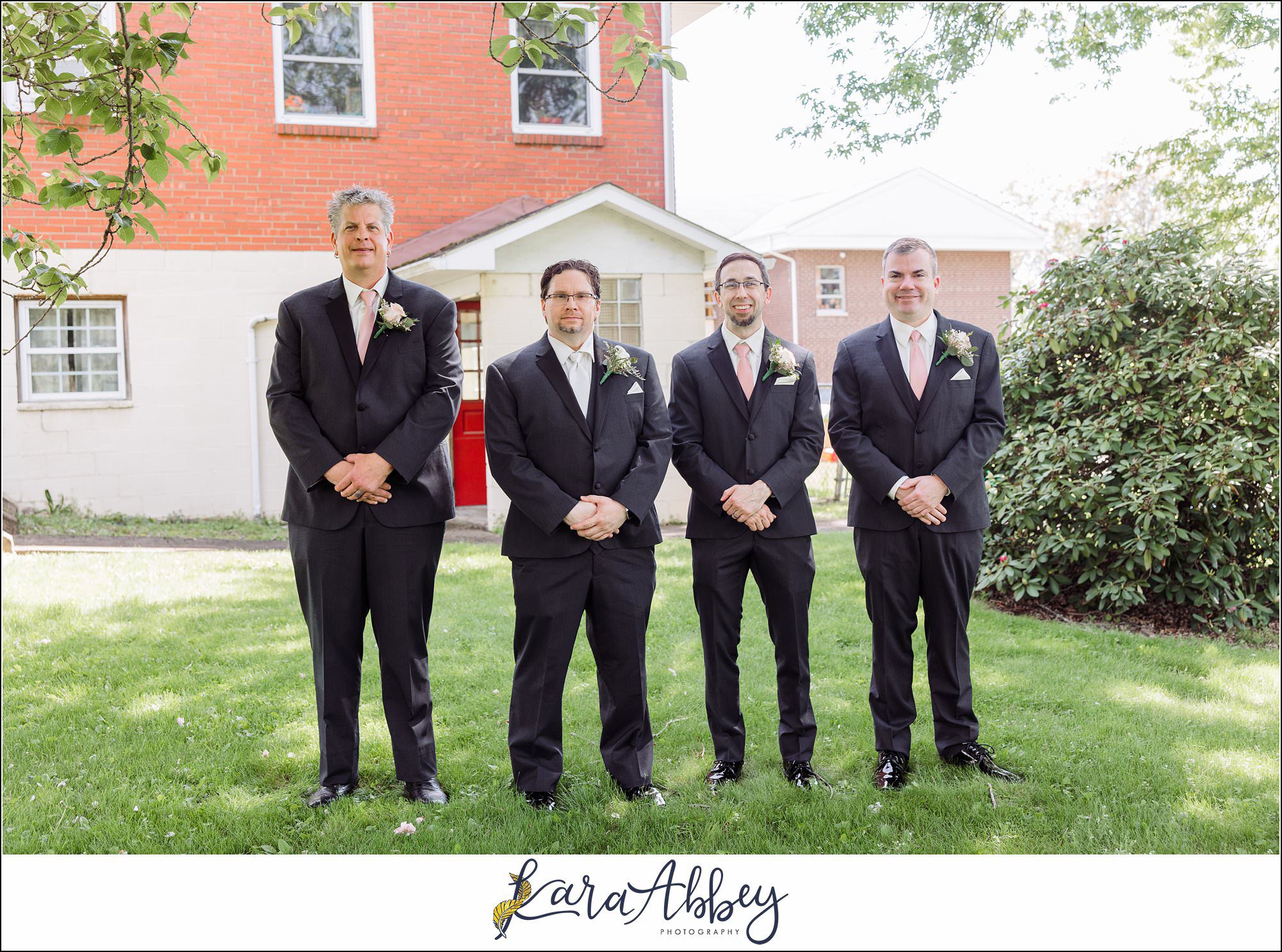 Spring Wedding at Lutheran Church of Our Saviour in Irwin, PA
