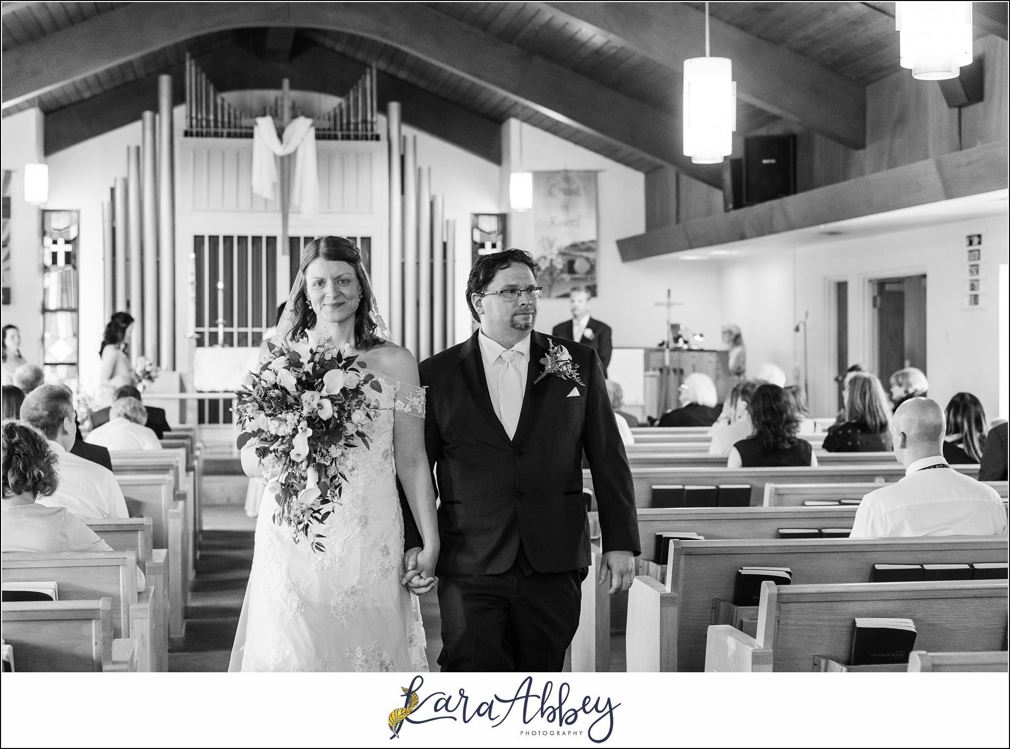 Spring Wedding at Lutheran Church of Our Saviour in Irwin, PA