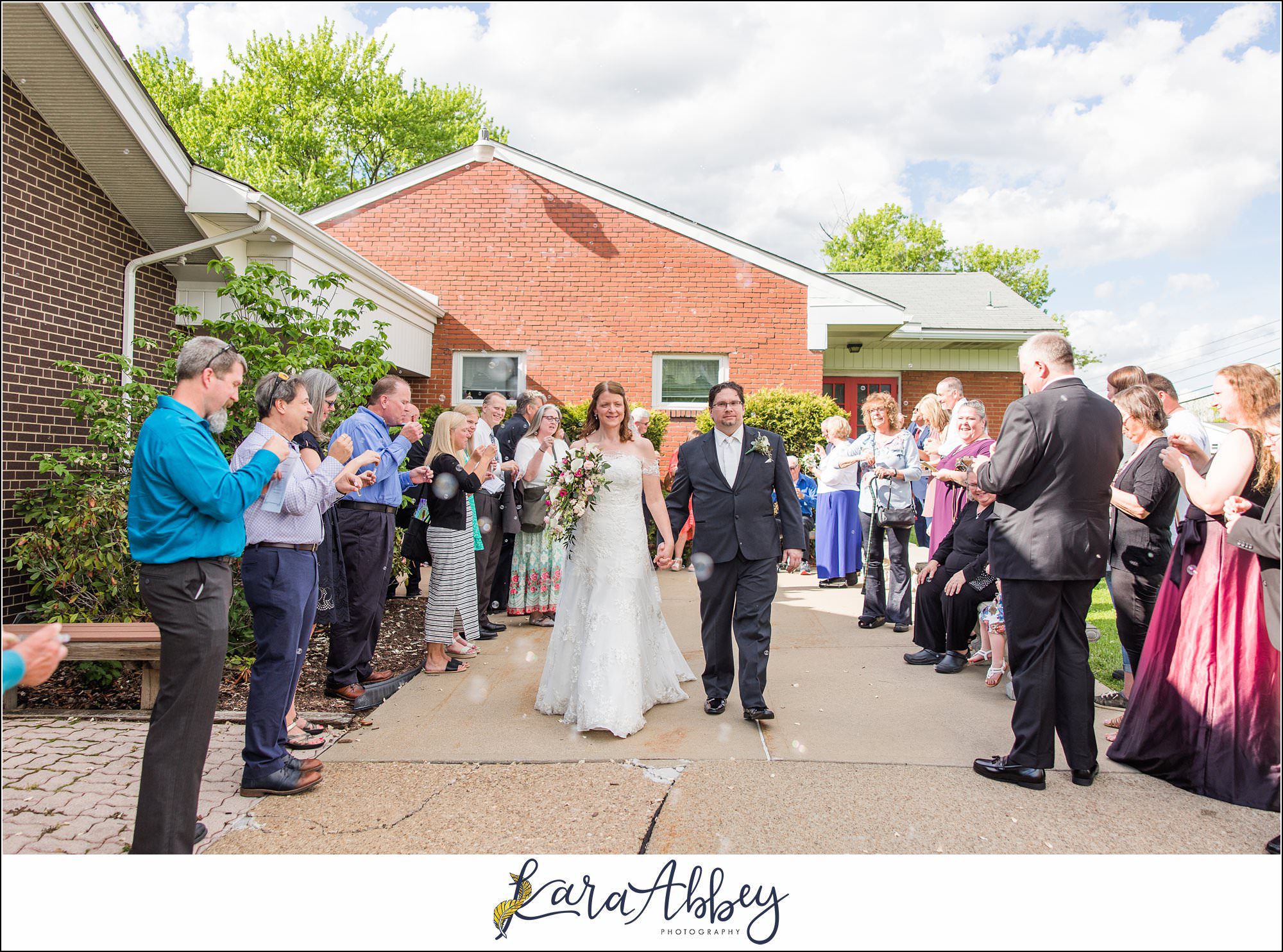 Spring Wedding at Lutheran Church of Our Saviour in Irwin, PA