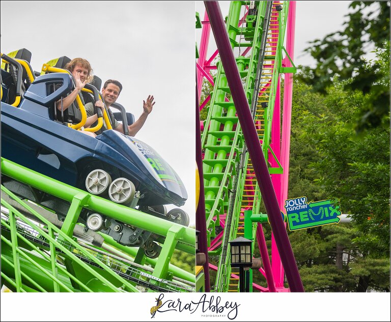 Hersheypark Vlog Media Day for Jolly Rancher Remix Roller Coaster YouTubers