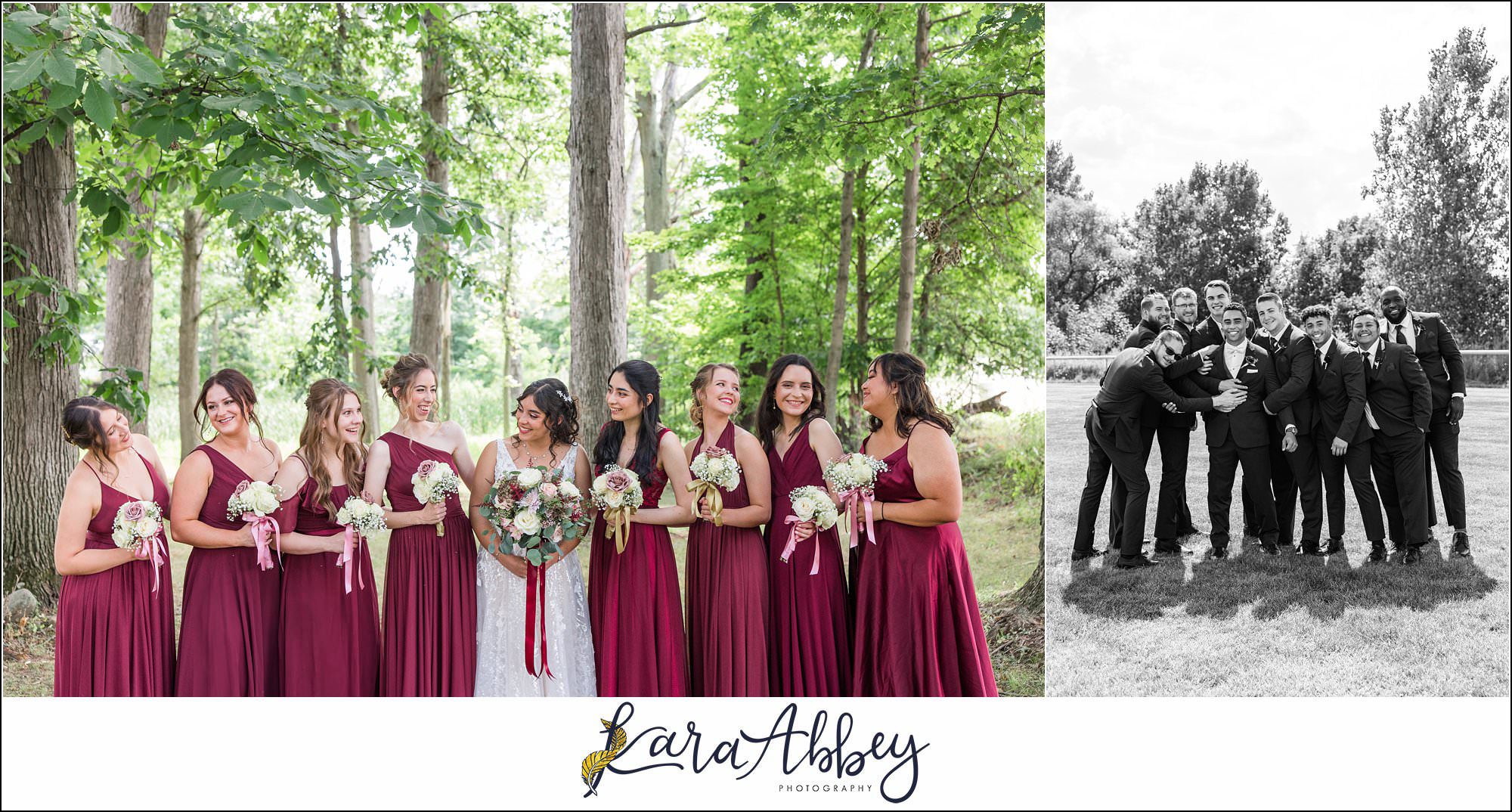 Wedding at The Event on Sunny Brook at Sunny Hills Golf Course in Kent, OH