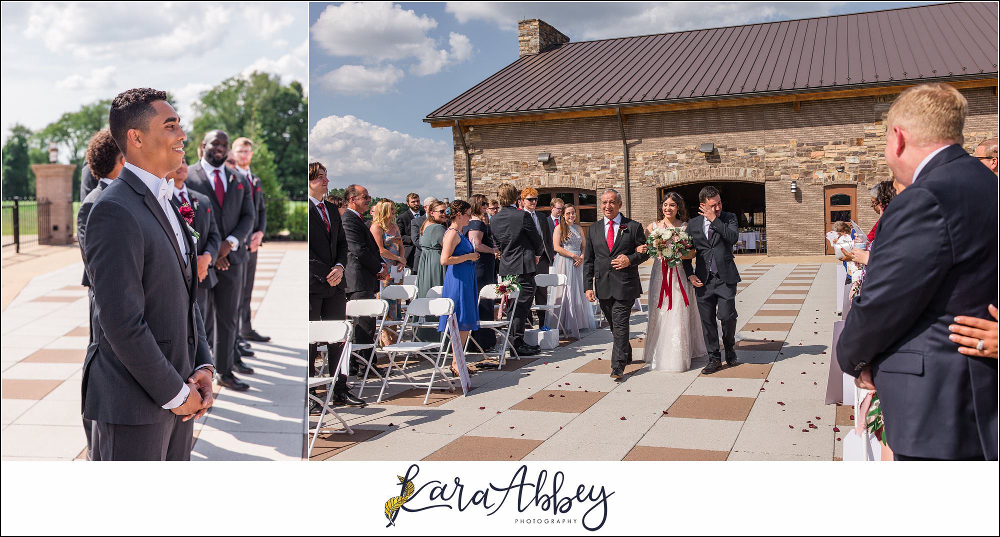 Wedding at The Event on Sunny Brook at Sunny Hills Golf Course in Kent, OH