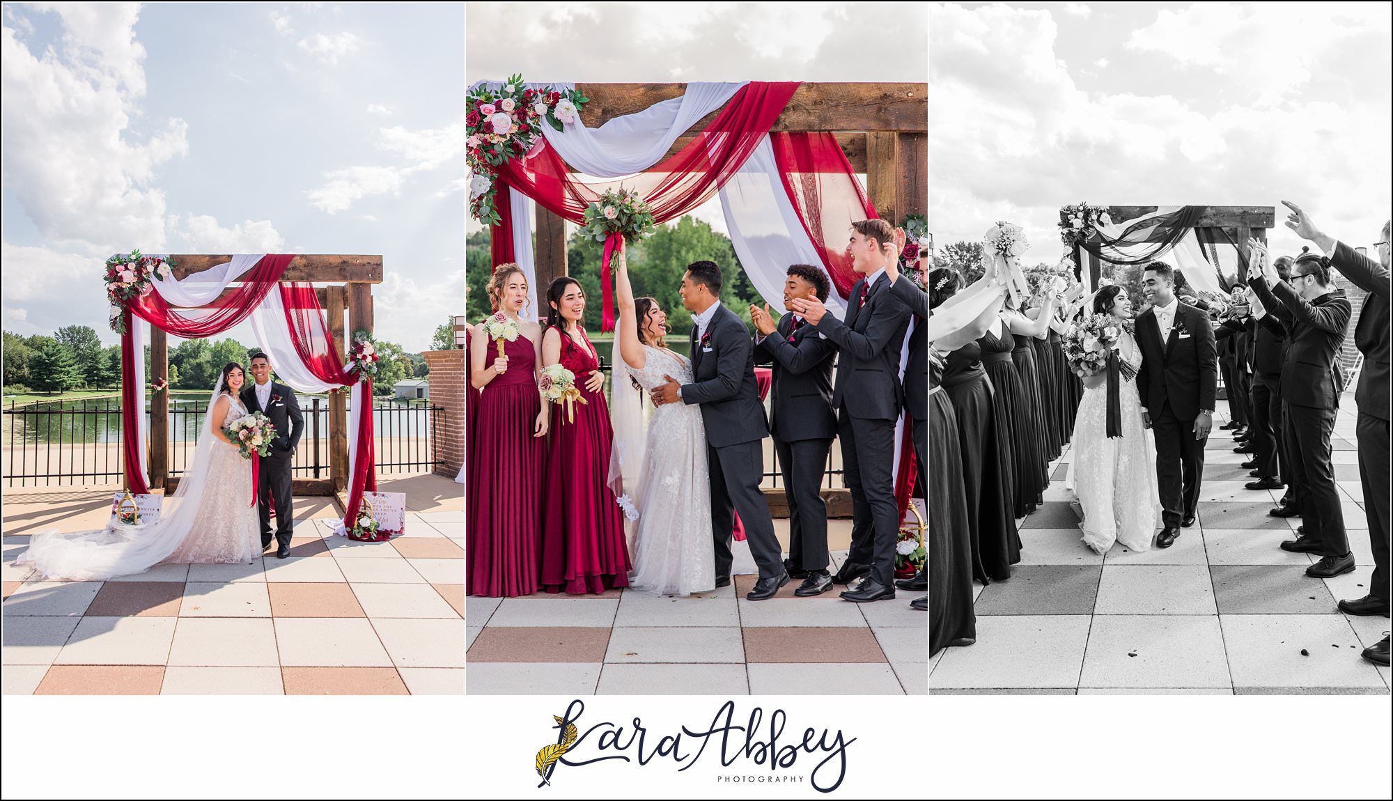 Wedding at The Event on Sunny Brook at Sunny Hills Golf Course in Kent, OH