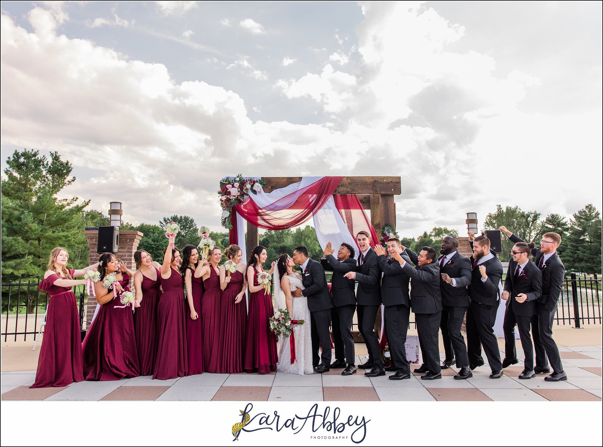 Wedding at The Event on Sunny Brook at Sunny Hills Golf Course in Kent, OH
