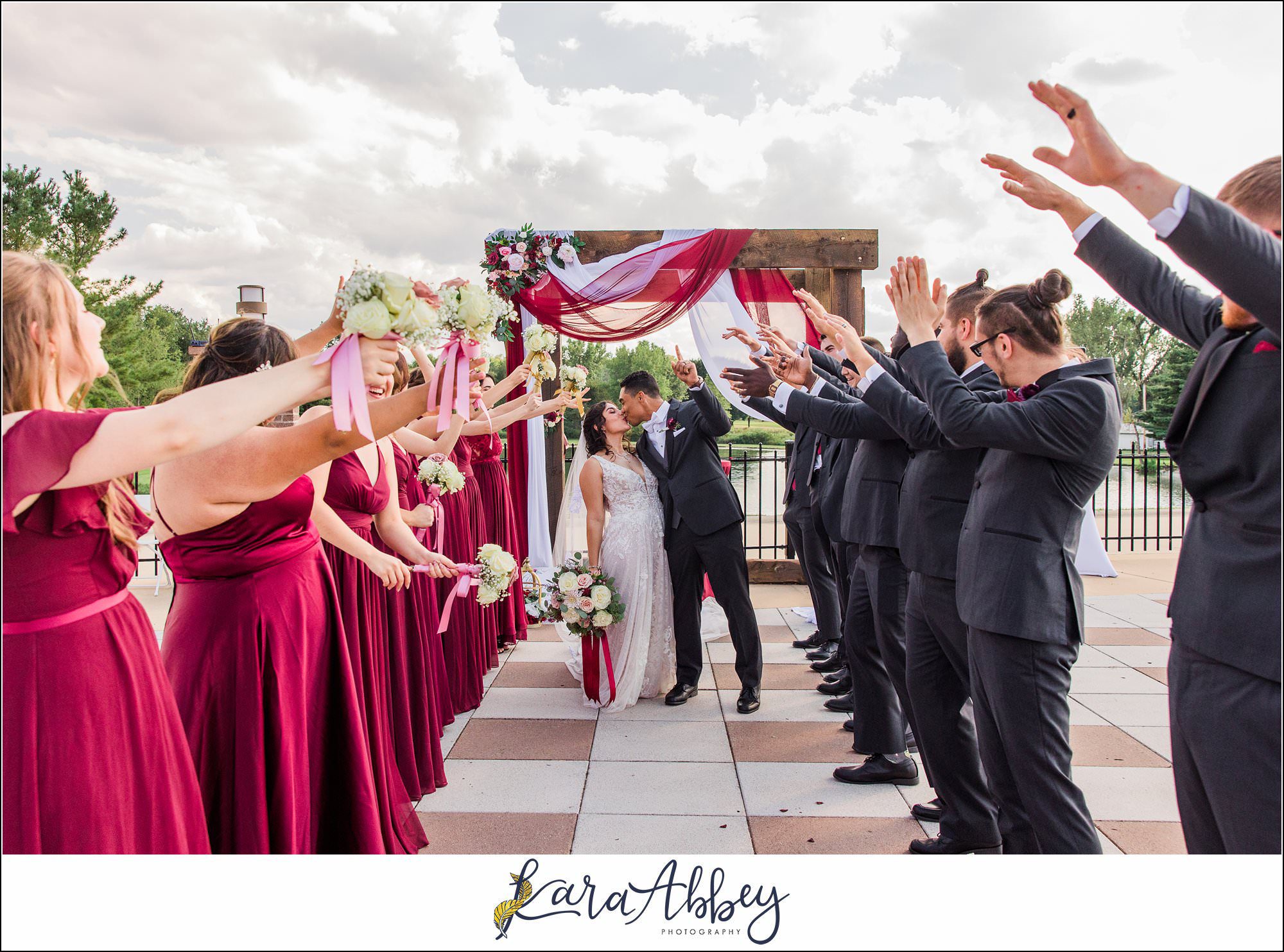 Wedding at The Event on Sunny Brook at Sunny Hills Golf Course in Kent, OH
