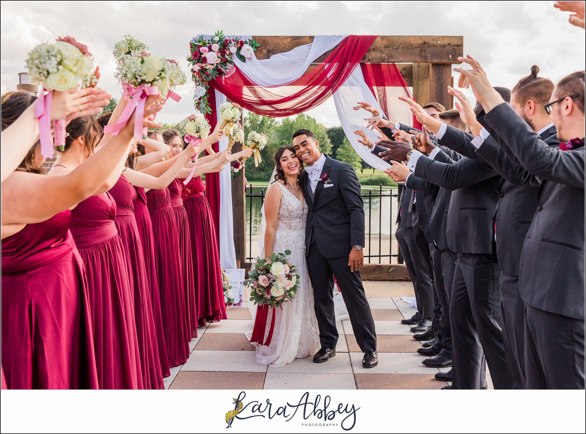 Wedding at The Event on Sunny Brook at Sunny Hills Golf Course in Kent, OH