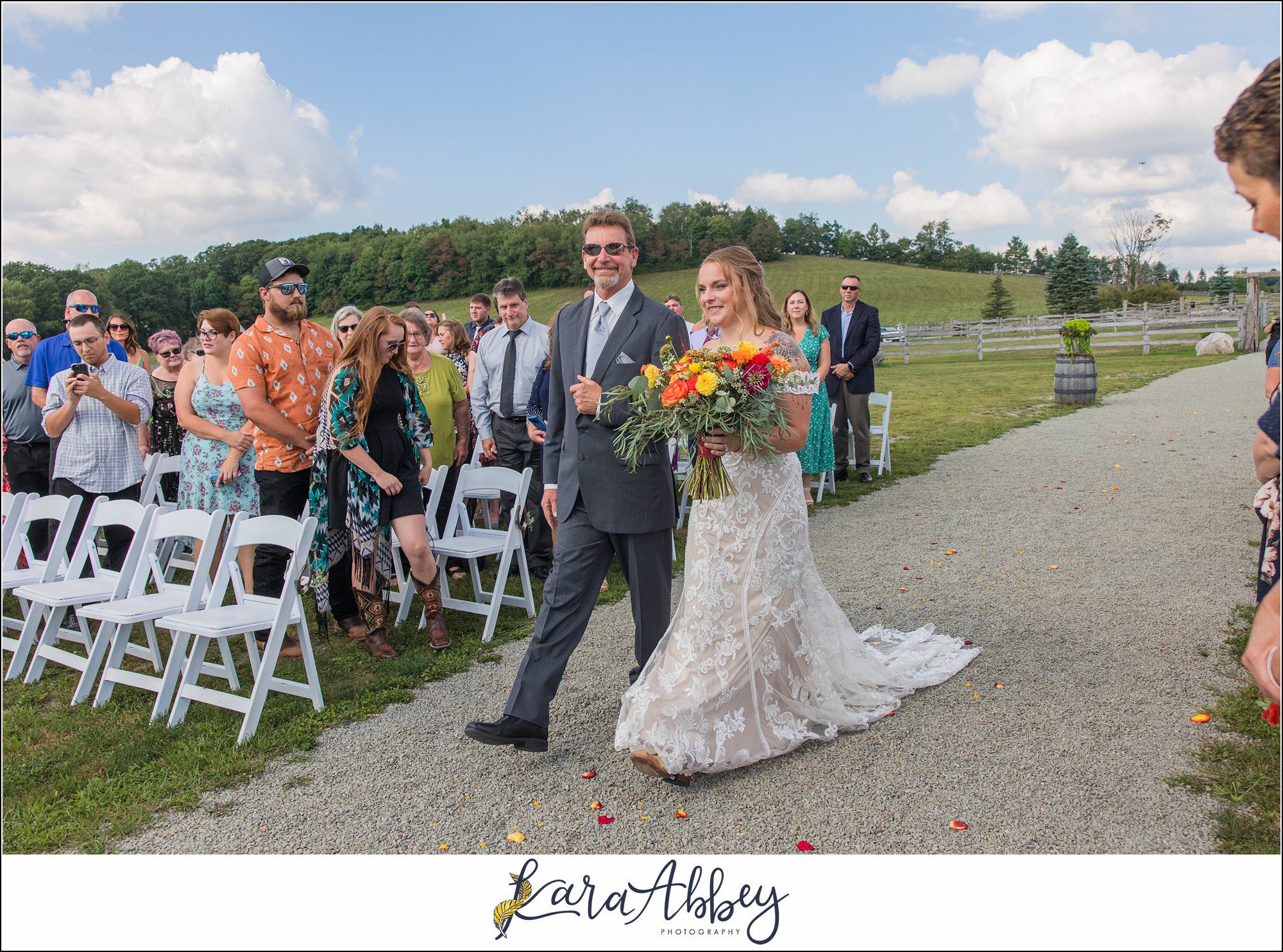 Summer Wedding at Pinerock Farm in Champion PA