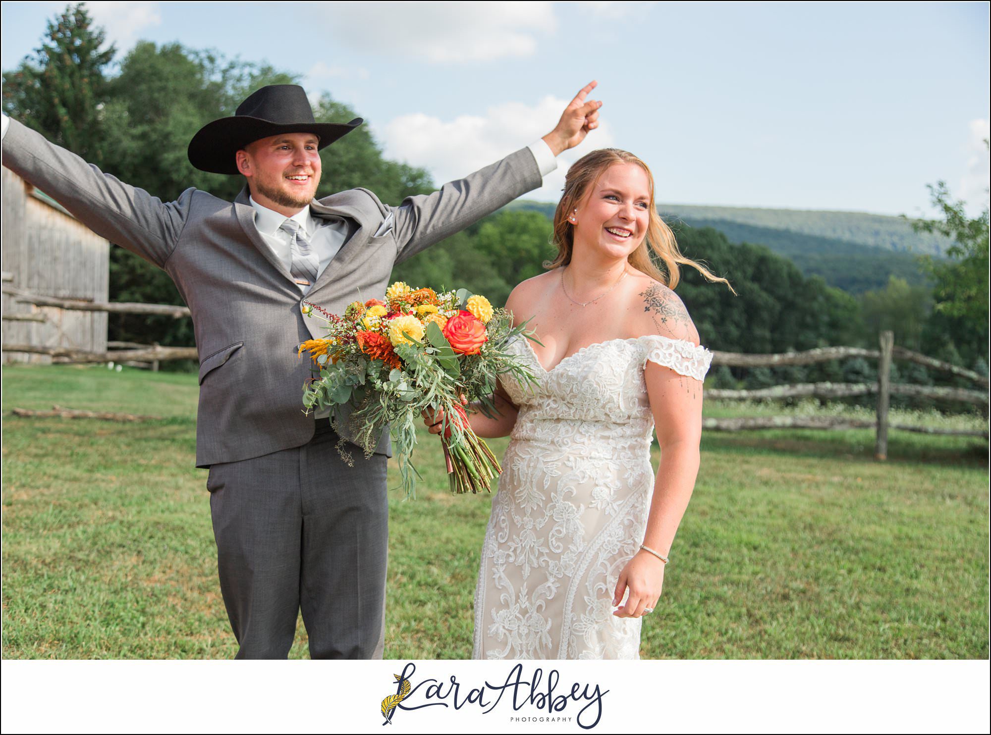 Summer Wedding at Pinerock Farm in Champion PA