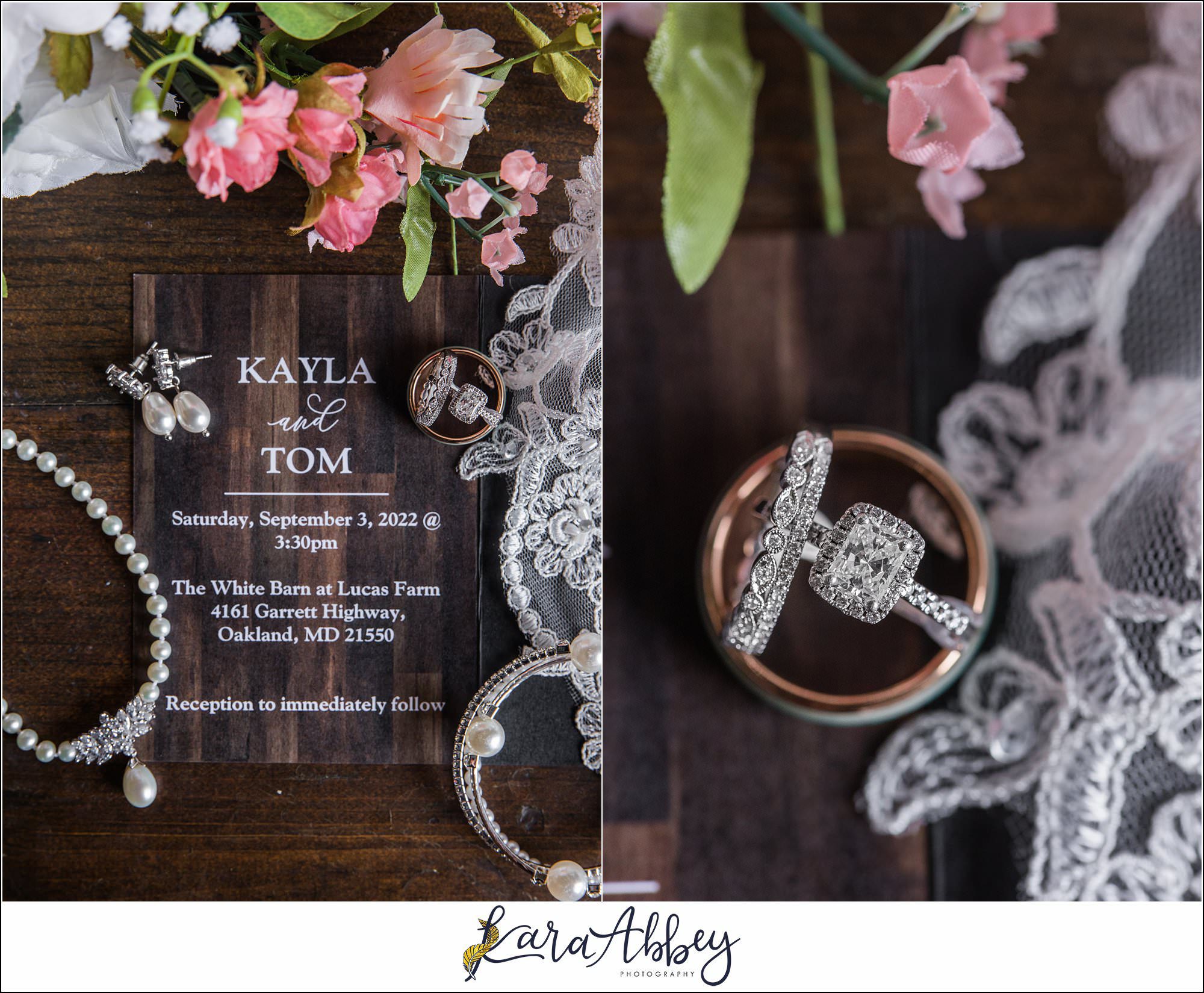 Summer Wedding at White Barn at Lucas Farm in Oakland MD