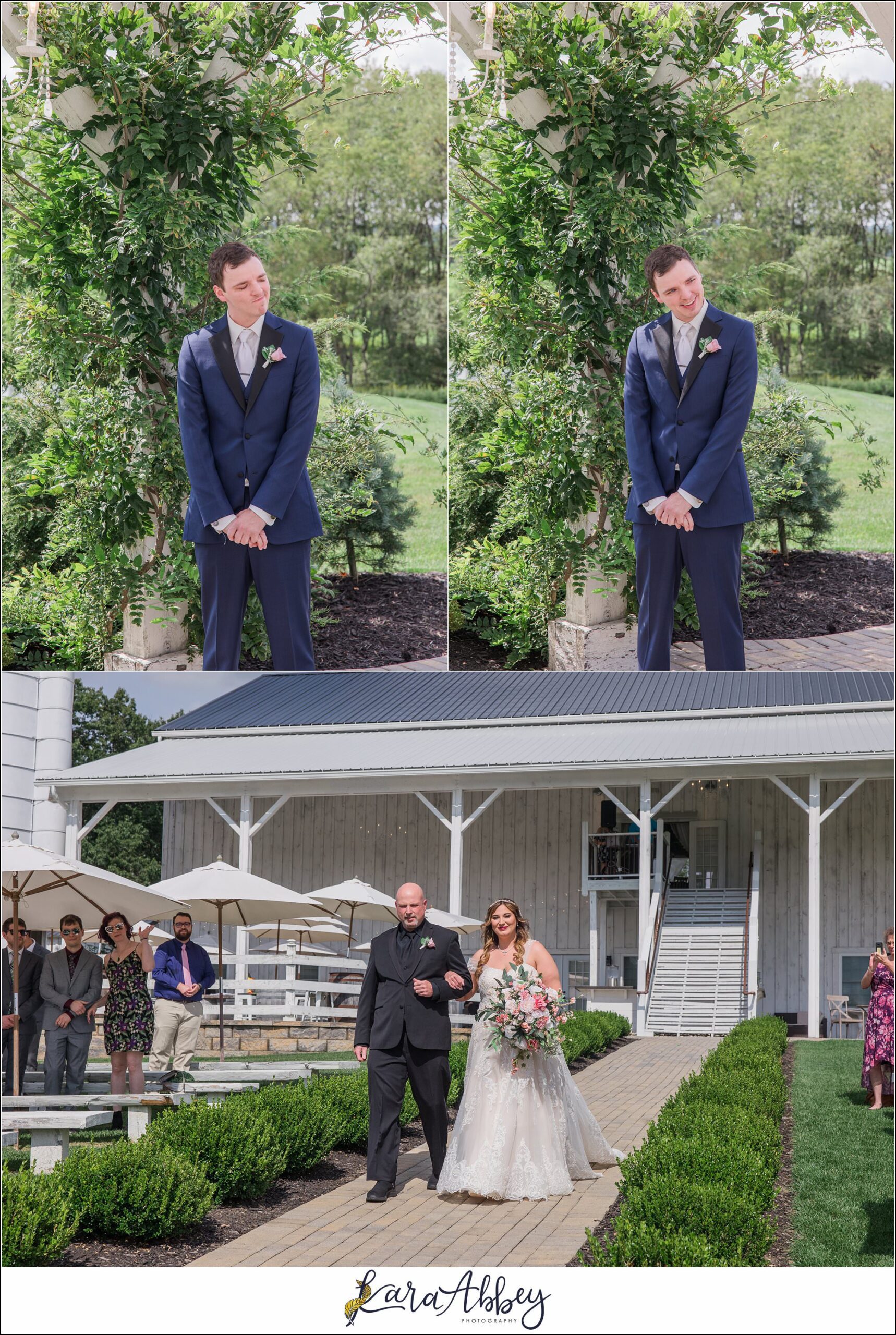Summer Wedding at White Barn at Lucas Farm in Oakland MD