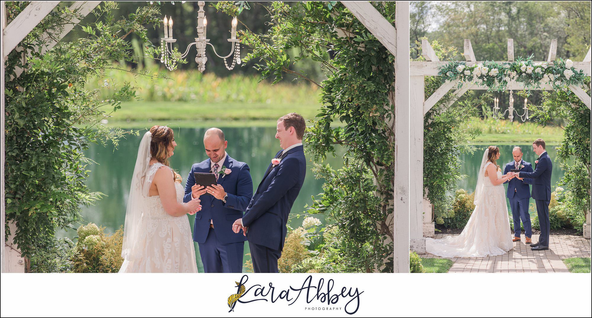 Summer Wedding at White Barn at Lucas Farm in Oakland MD