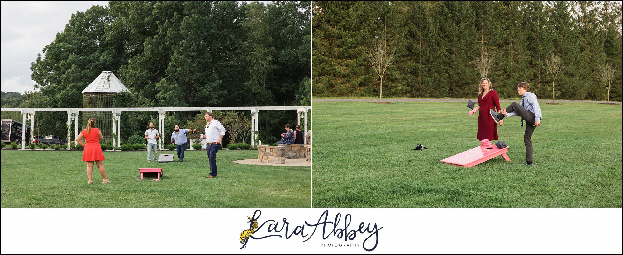Summer Wedding at White Barn at Lucas Farm in Oakland MD