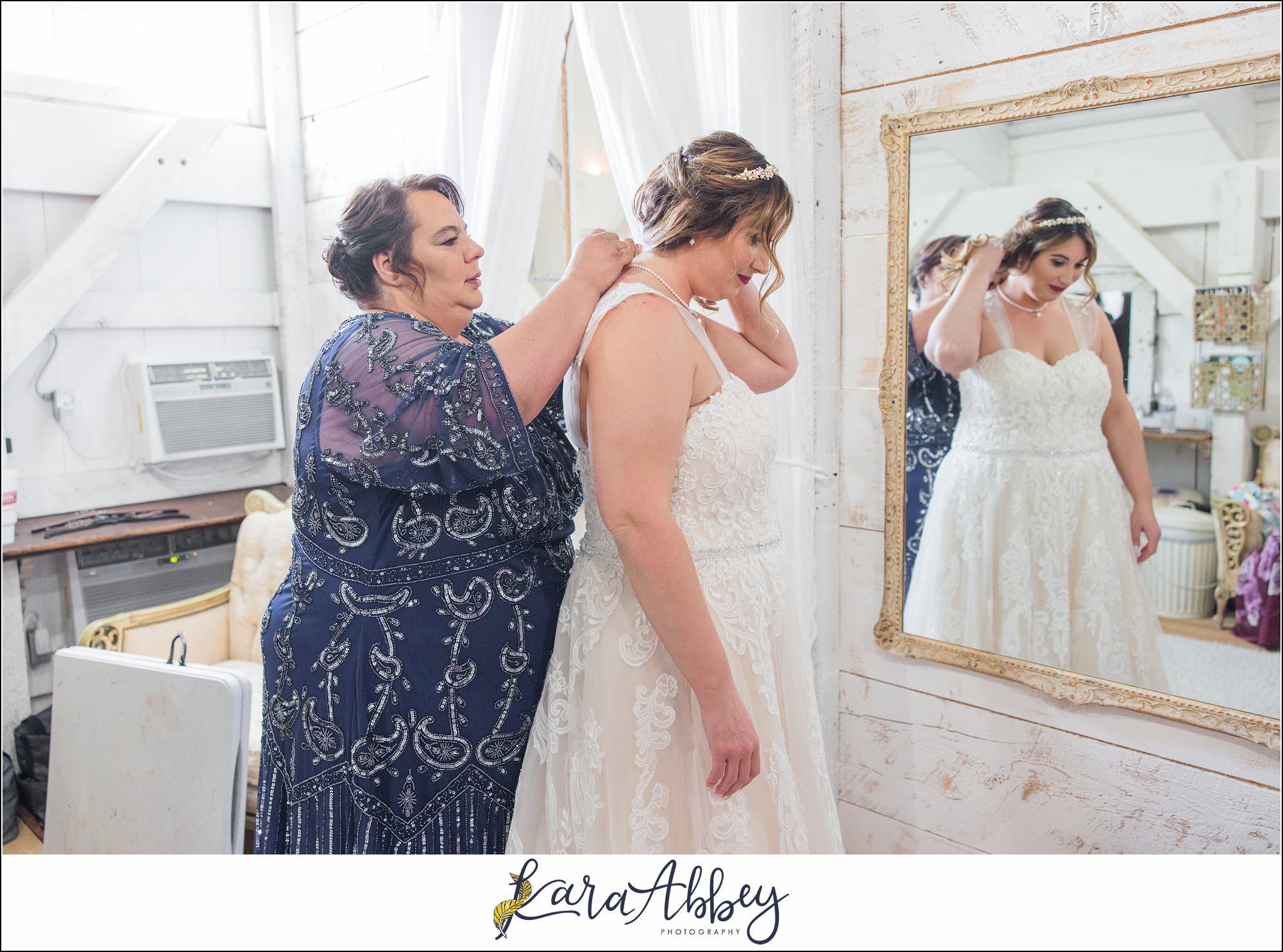 Summer Wedding at White Barn at Lucas Farm in Oakland MD