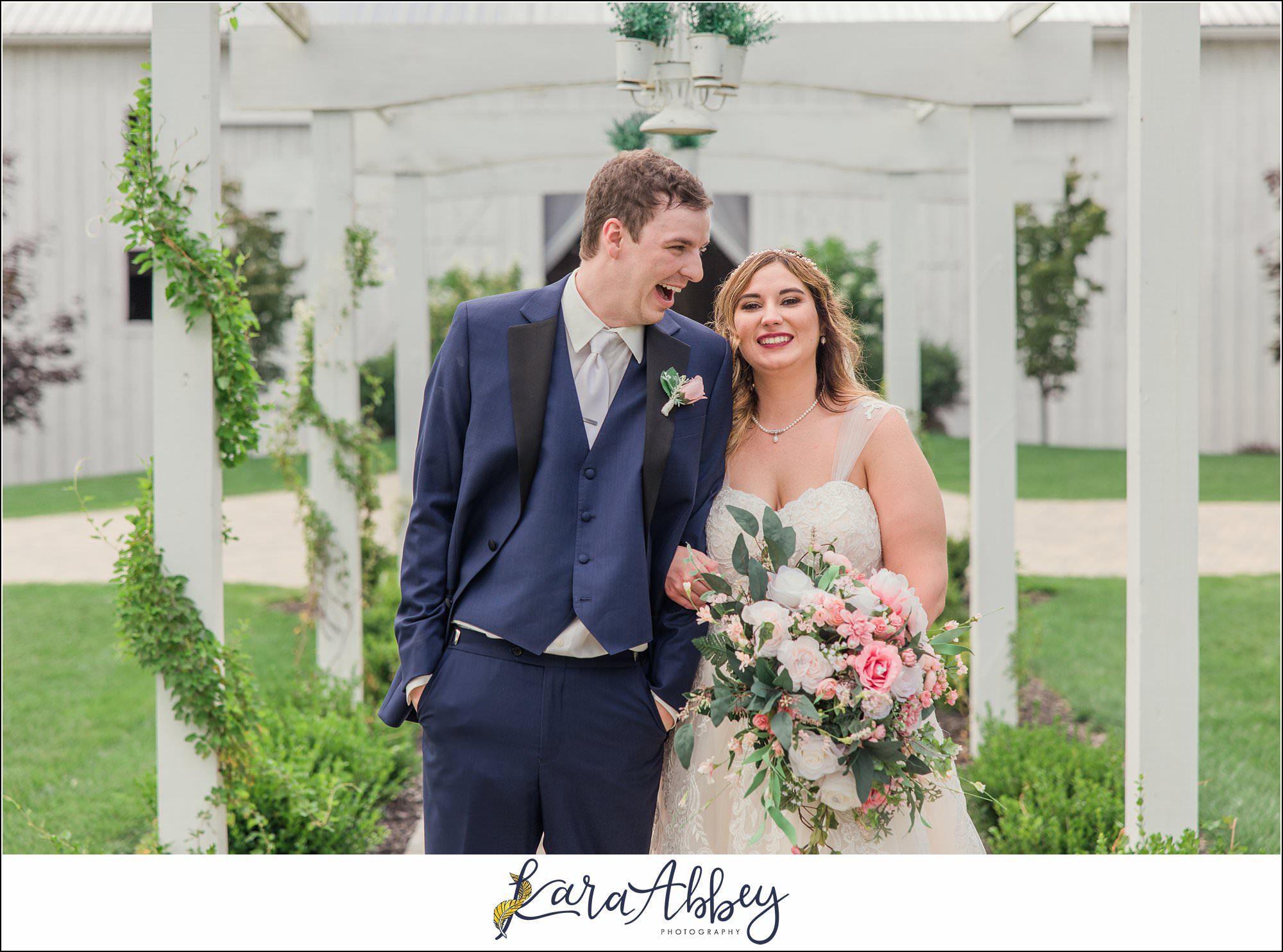 Summer Wedding at White Barn at Lucas Farm in Oakland MD