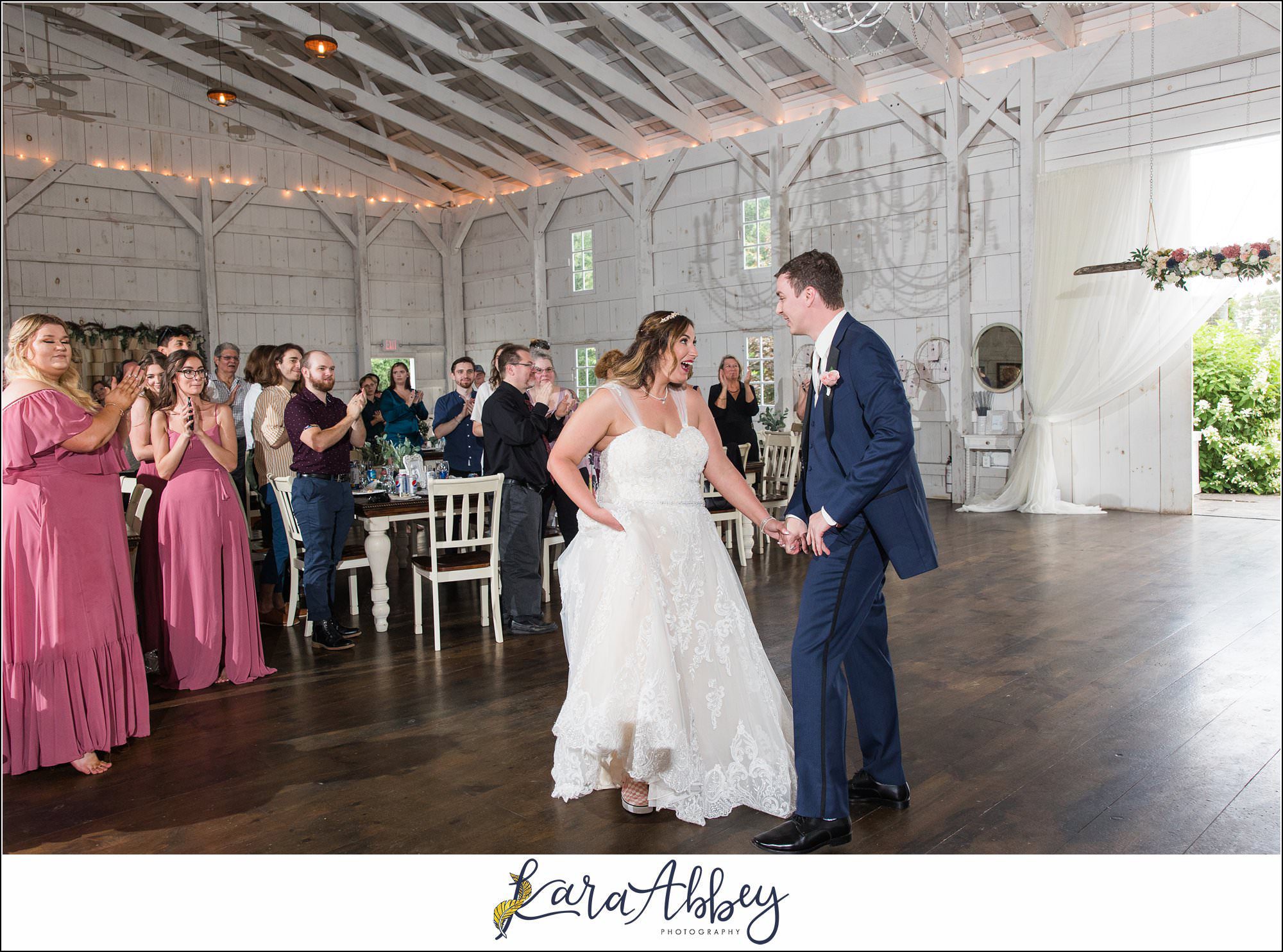 Summer Wedding at White Barn at Lucas Farm in Oakland MD