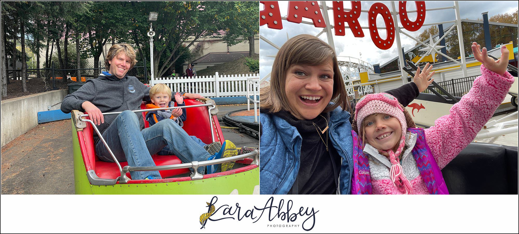 The Adventuring Abbeys at Phantom Fall Fest at Kennywood Park