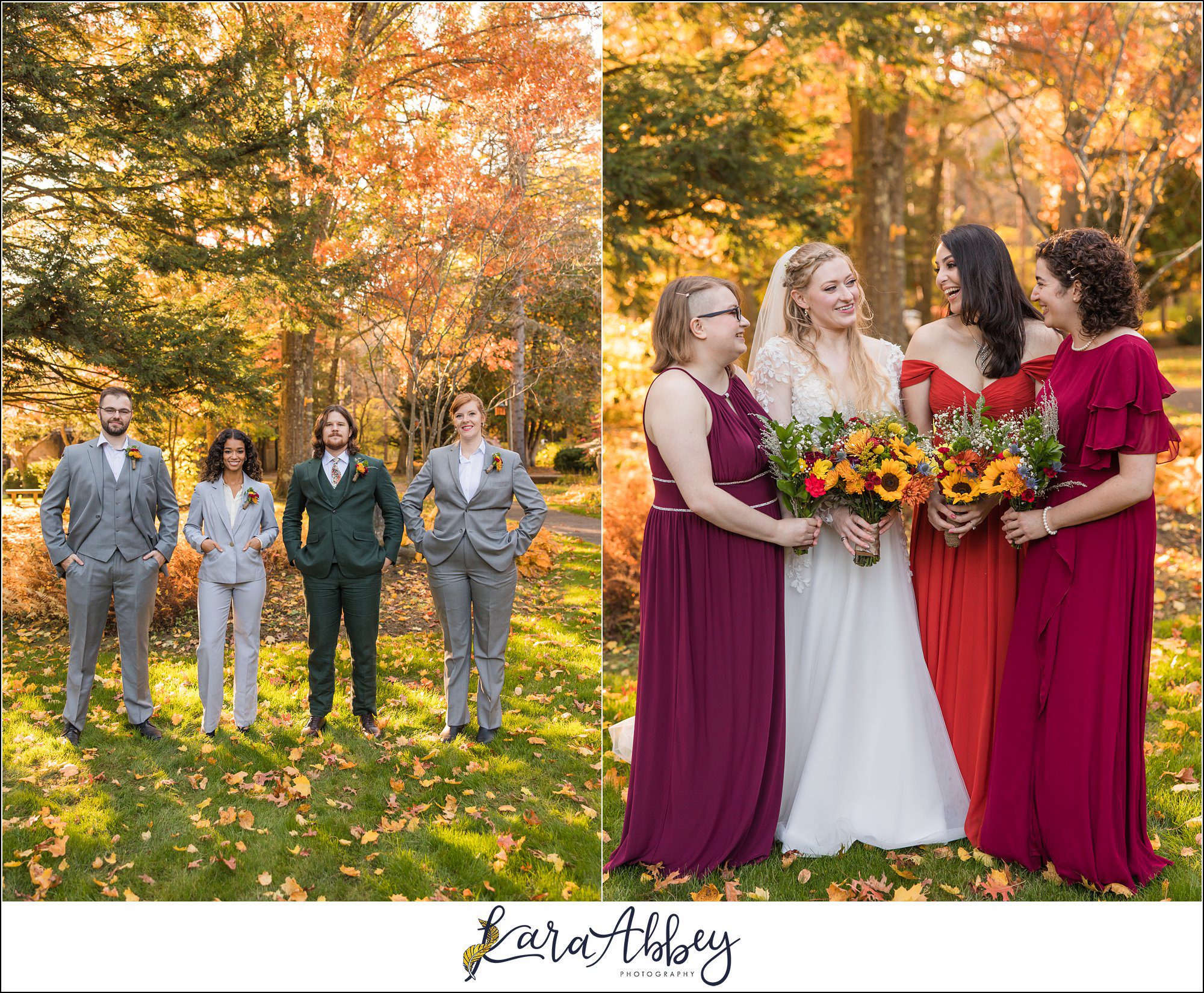 Fall Wedding at Green Gables Restaurant in Jennerstown, PA
