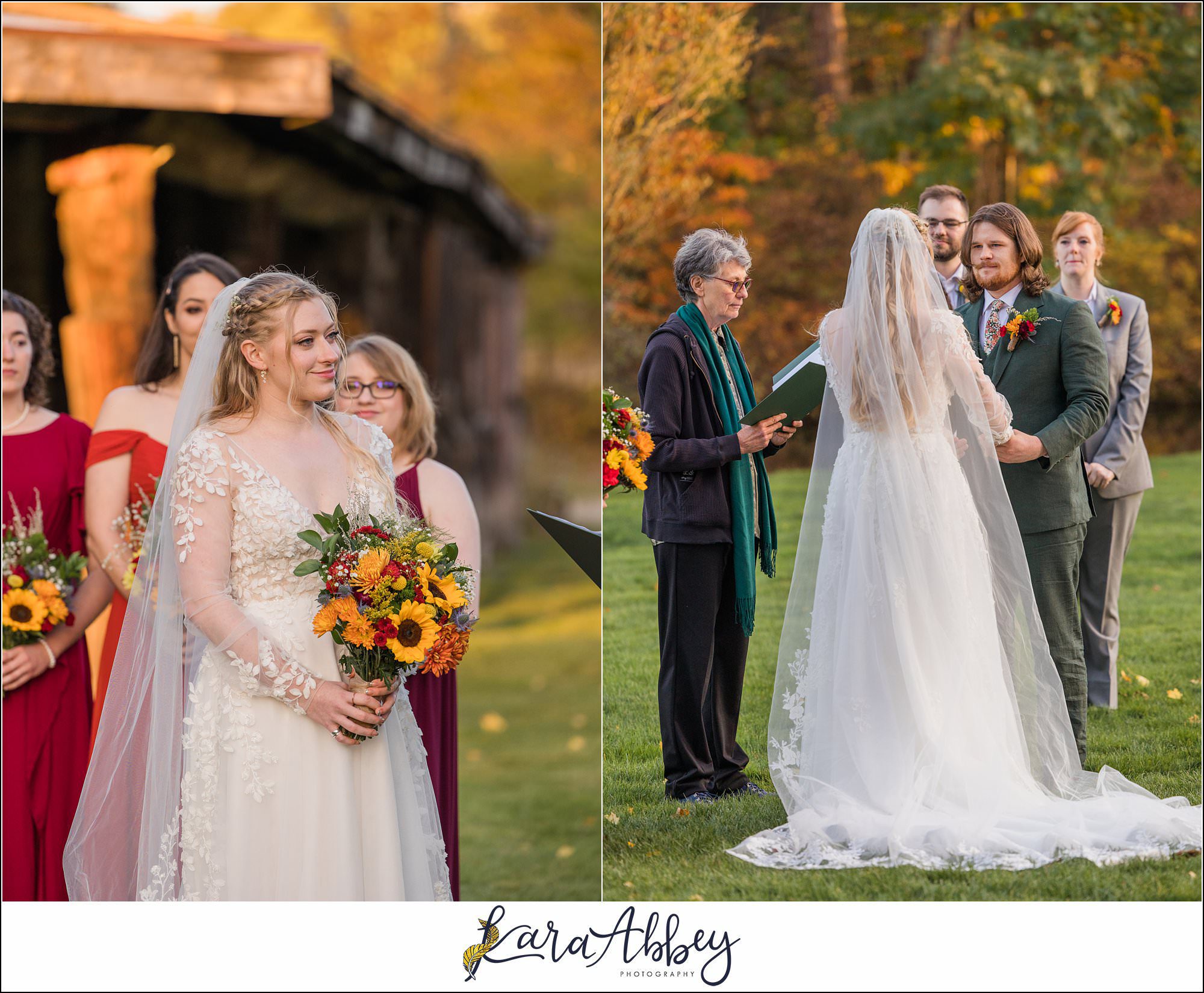 Fall Wedding at Green Gables Restaurant in Jennerstown, PA