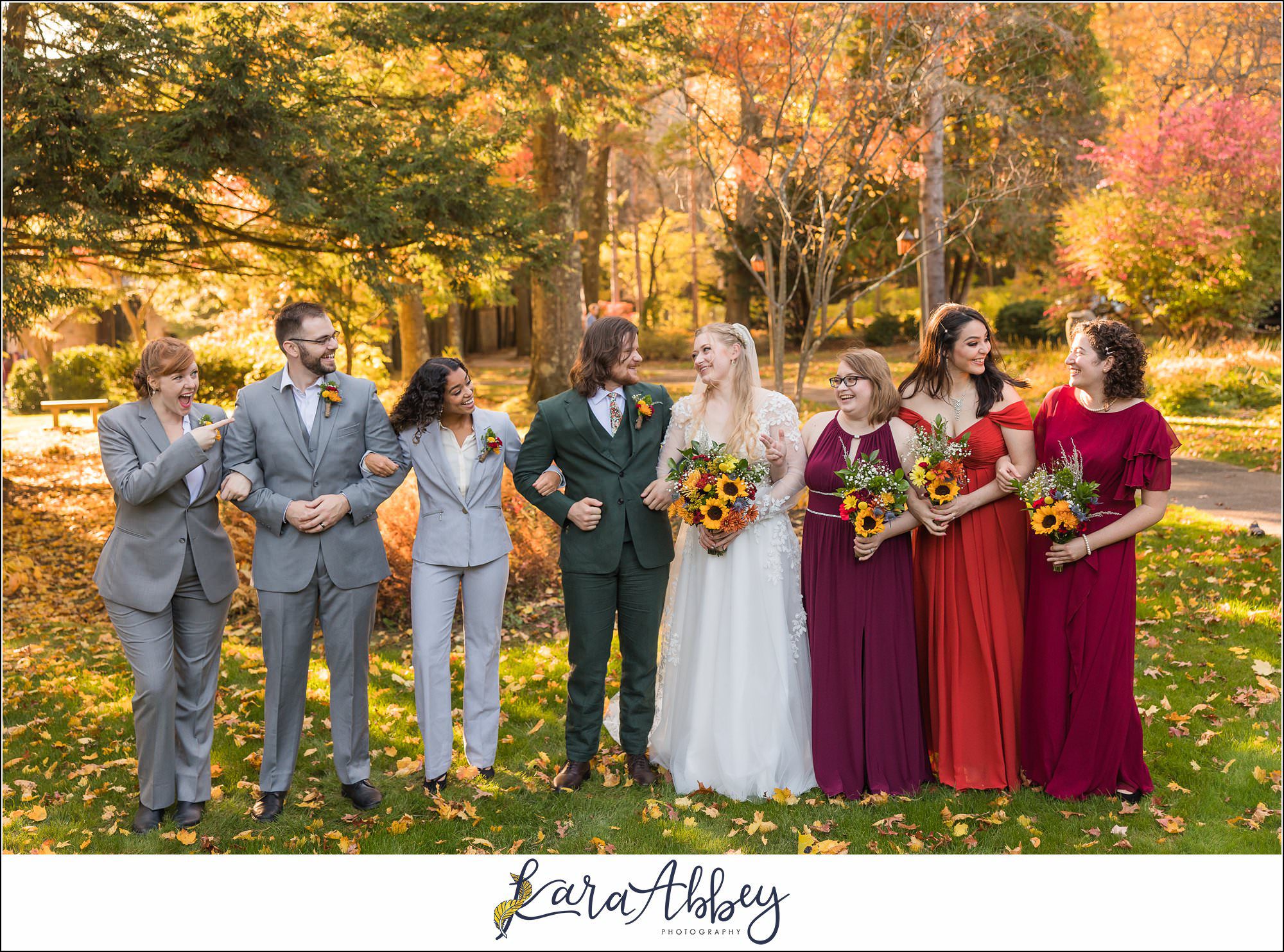 Fall Wedding at Green Gables Restaurant in Jennerstown, PA