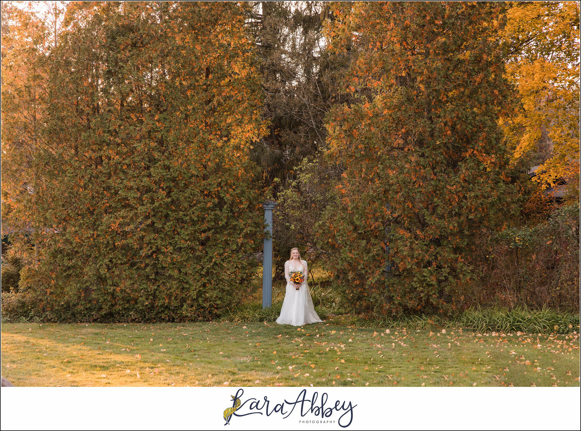Fall Wedding at Green Gables Restaurant in Jennerstown, PA