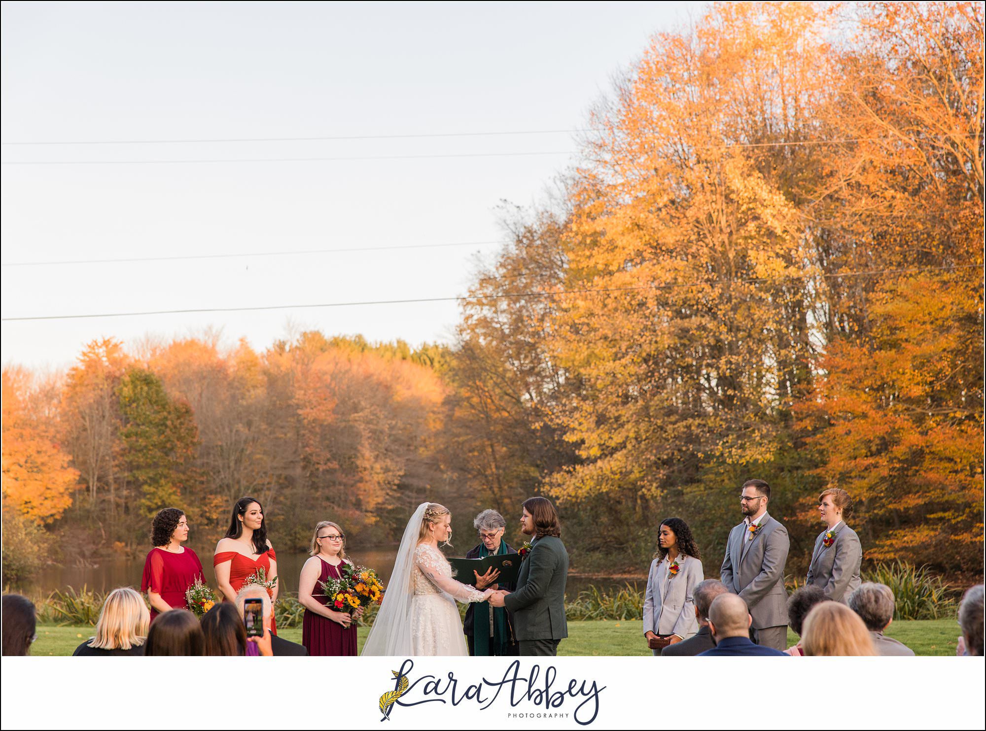 Fall Wedding at Green Gables Restaurant in Jennerstown, PA