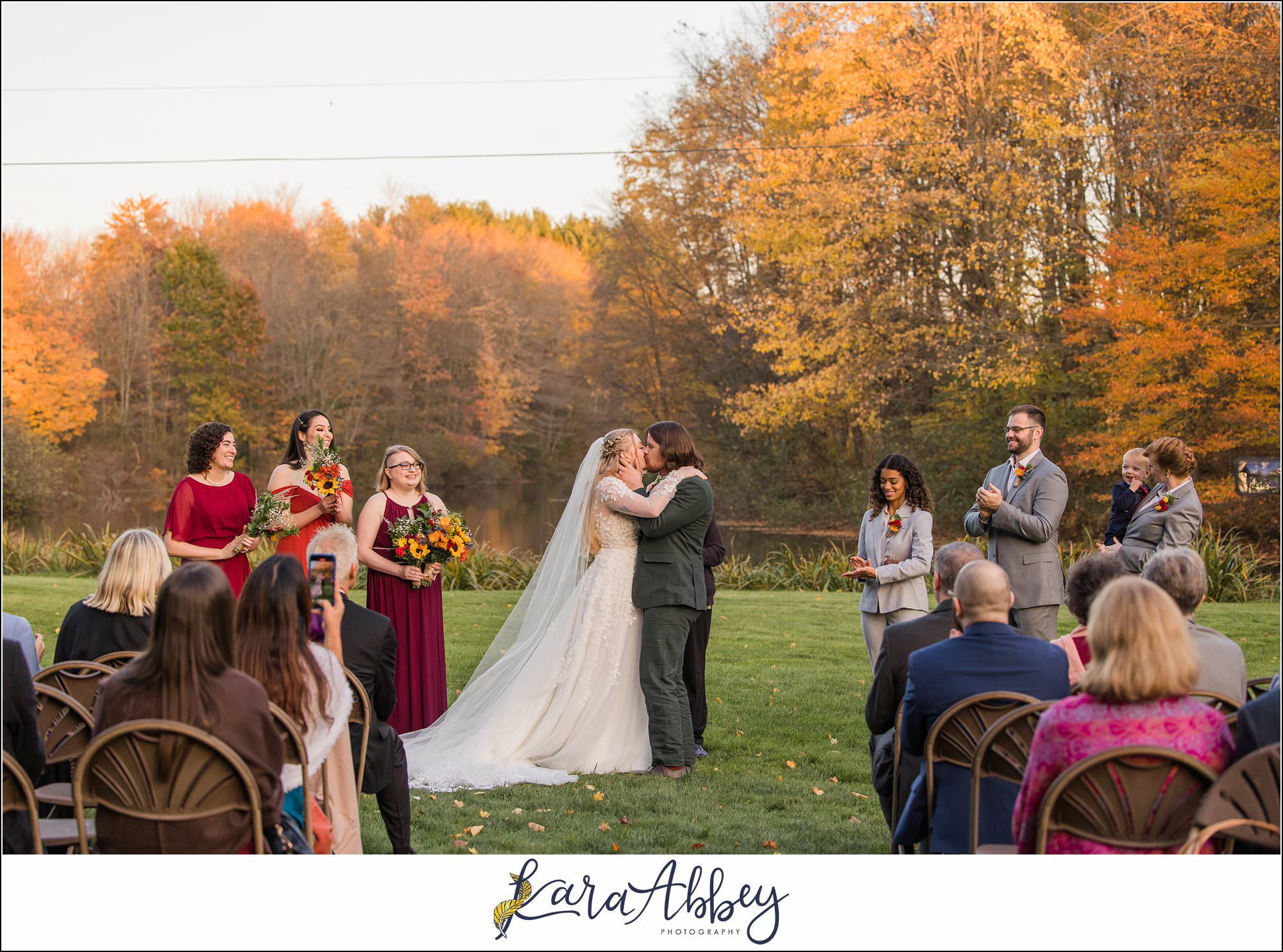 Fall Wedding at Green Gables Restaurant in Jennerstown, PA