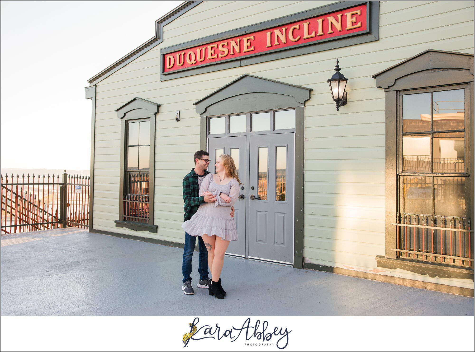 Sunrise Engagement Session on Mount Washington Pittsburgh PA