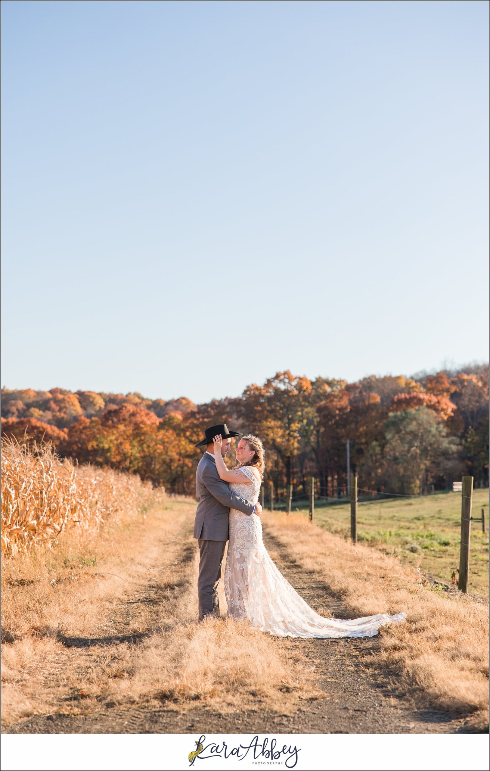 Bride And Her Horses Post-Wedding Portraits in New Alexandia PA