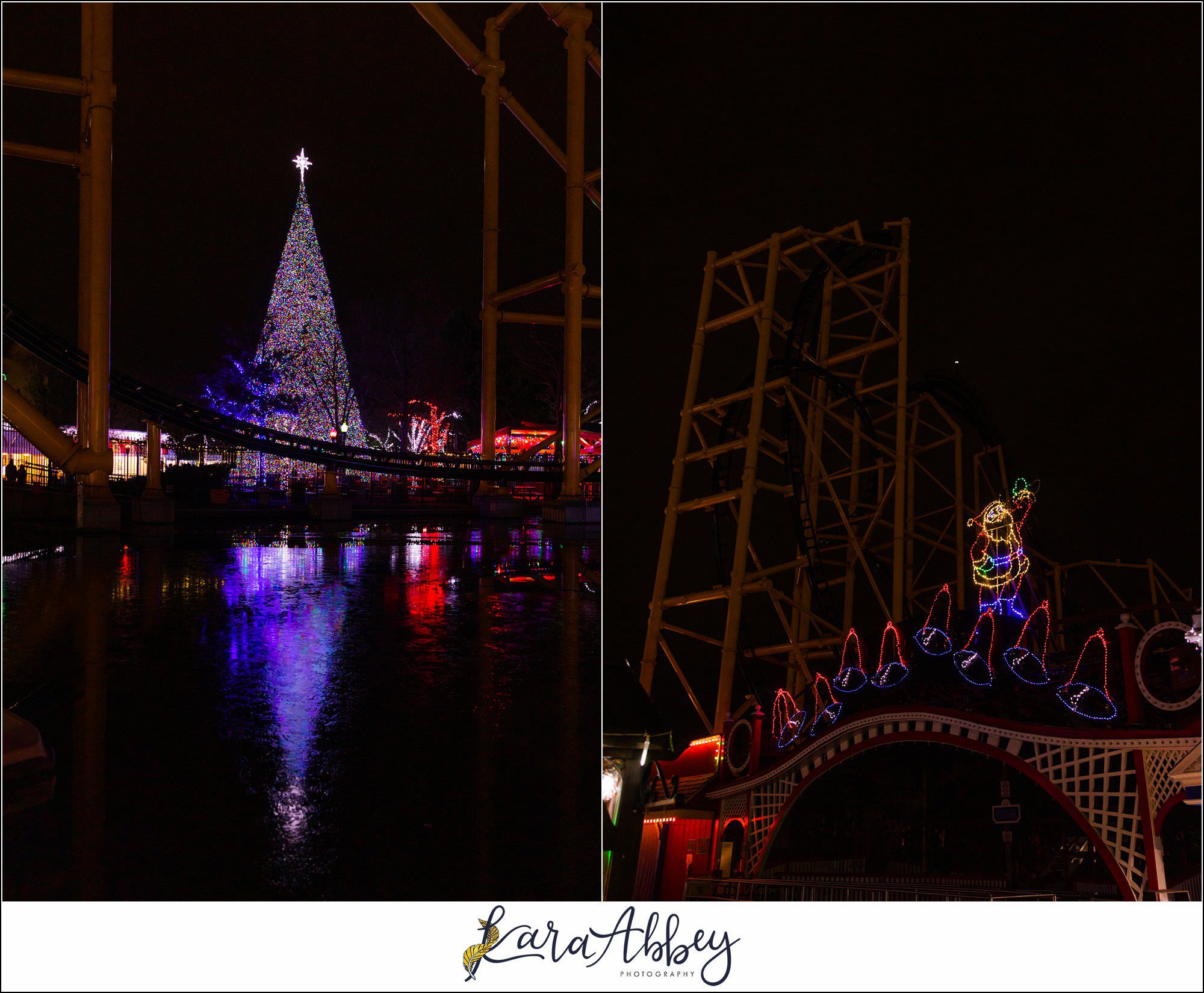 Holiday Lights at Kennywood Park The Adventuring Abbeys