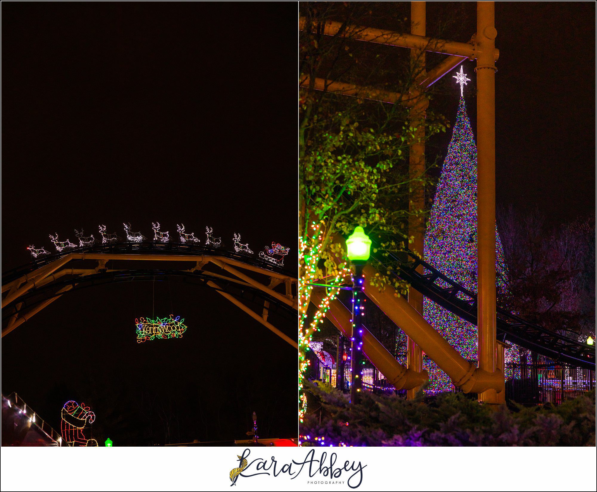 Holiday Lights at Kennywood Park The Adventuring Abbeys